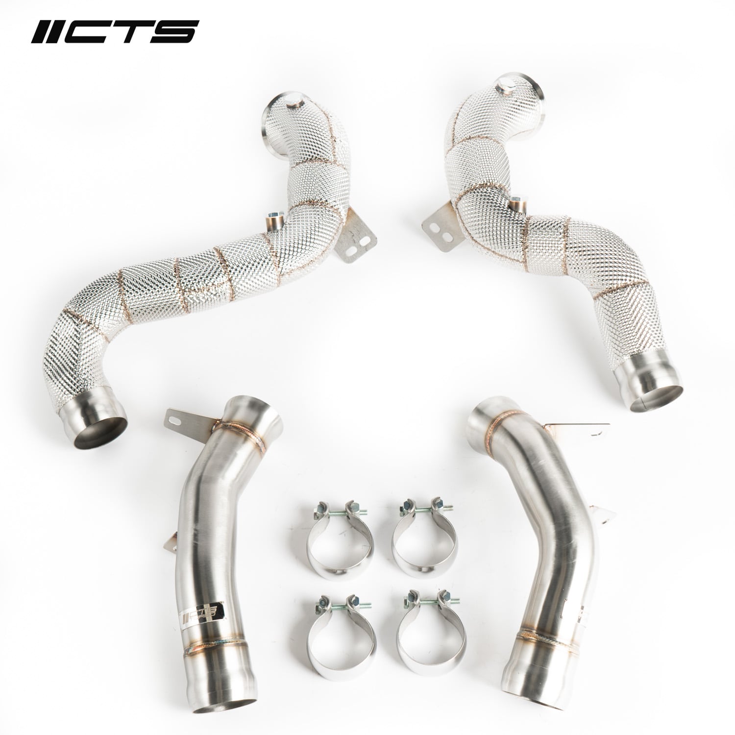 CTS Turbo Mercedes-Benz M177/W213 E63S Downpipes — image 1