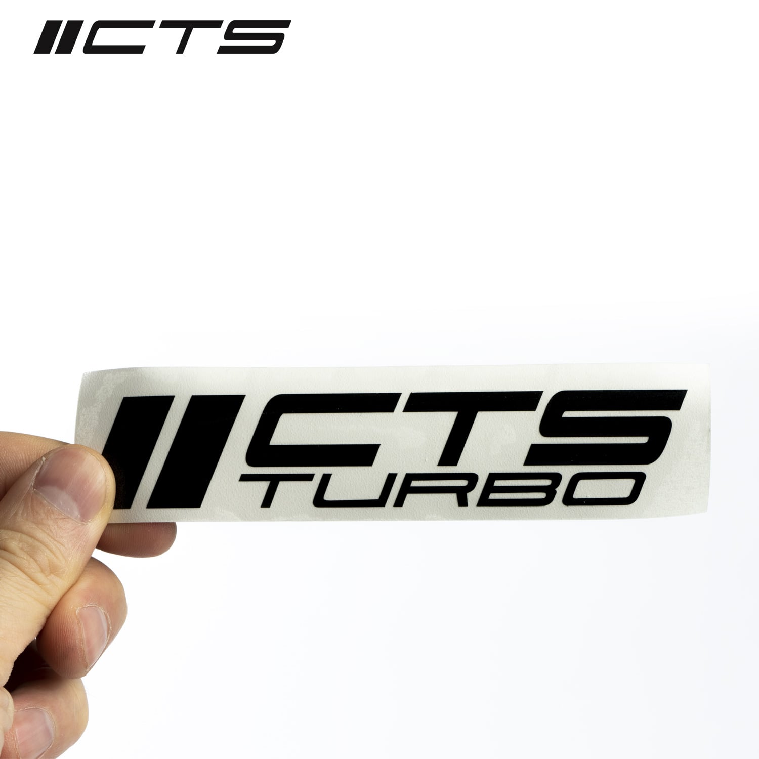 CTS Turbo OG Decal - Black Sticker — image 1