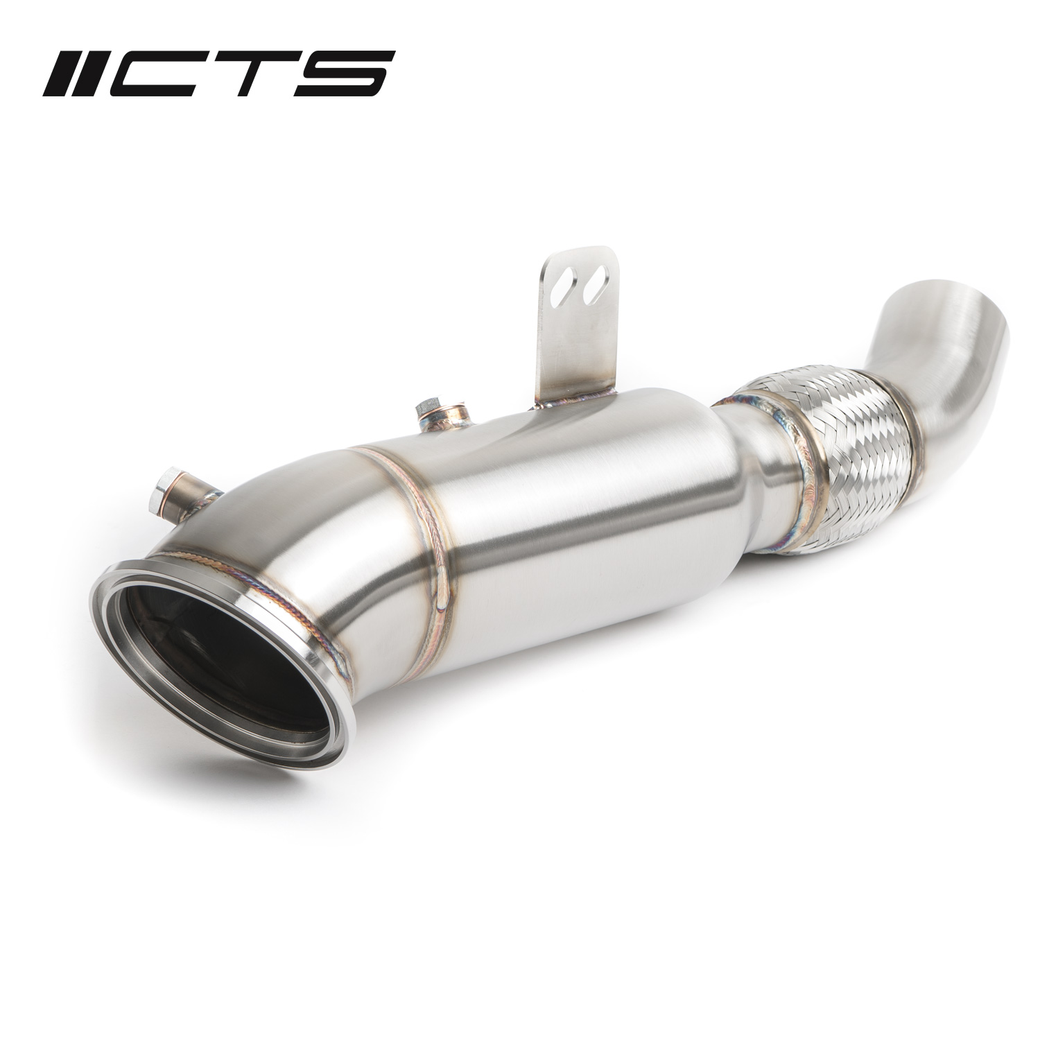 CTS Turbo 4.5" Race Downpipe for MK5/A90/A91 2020+ Toyota Supra — image 1