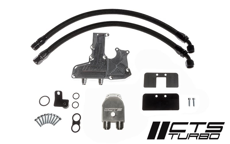 CTS Turbo Audi B8.5 A4/A5 Catch Can Kit (Flex-Fuel with Aluminum Intake Manifold) — image 1