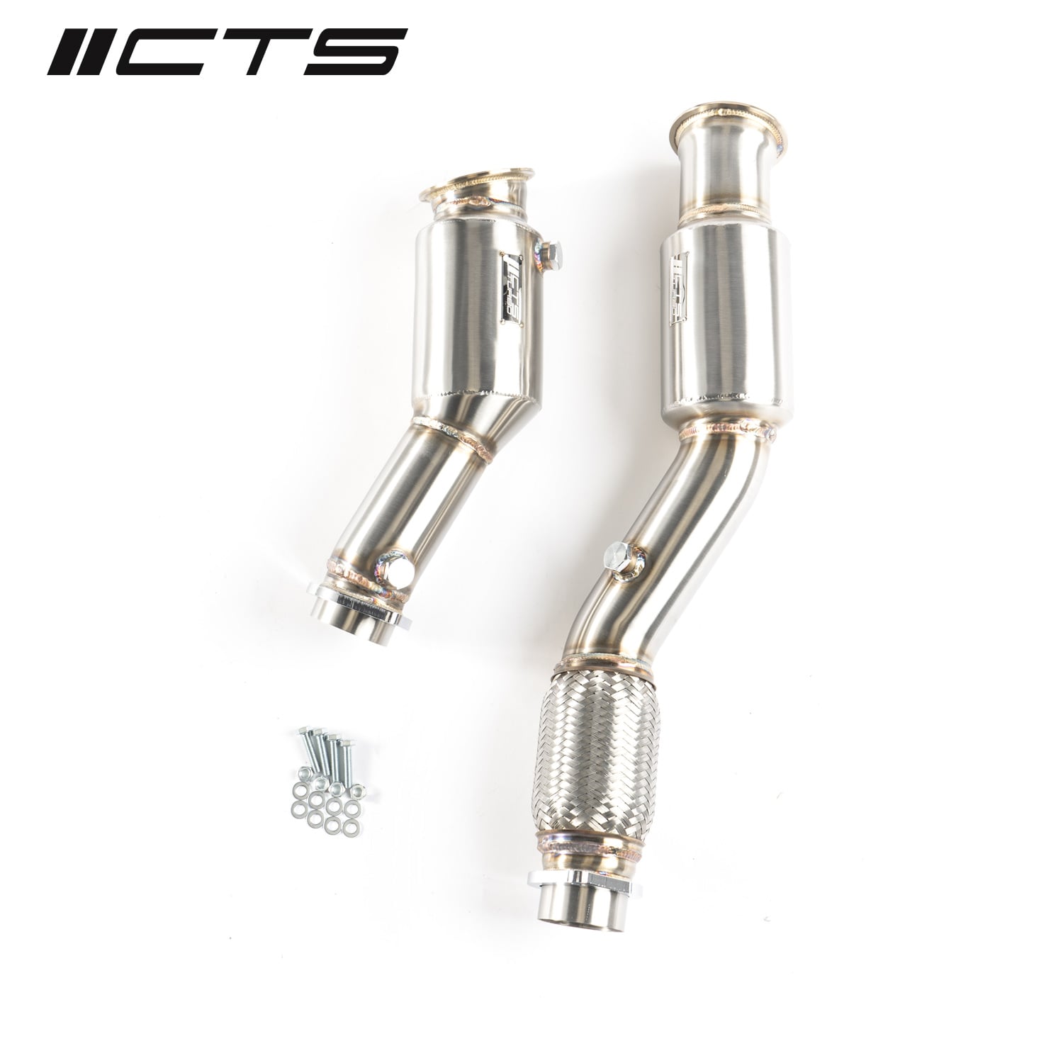 CTS Turbo BMW S58 G80/G82/G87 M2/M3/M3C/M4/M4C High-Flow CATS — image 1