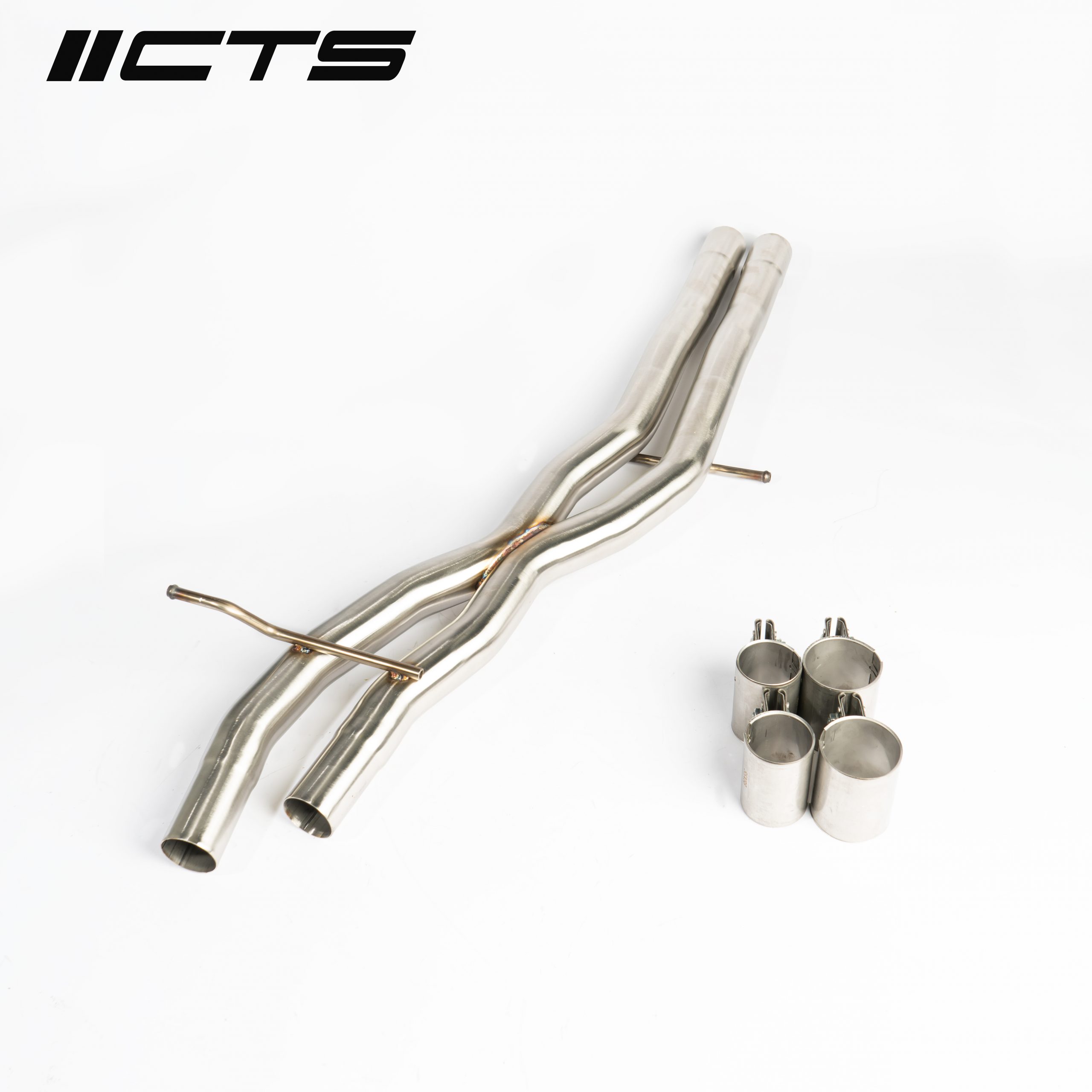 CTS Resonator Delete Kit - B9 Audi S4 3.0T — image 1
