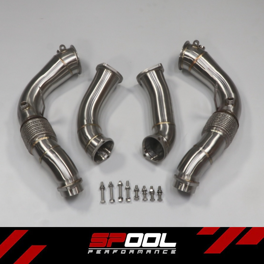 SPOOL BMW G90 M5 Race Downpipes — image 1