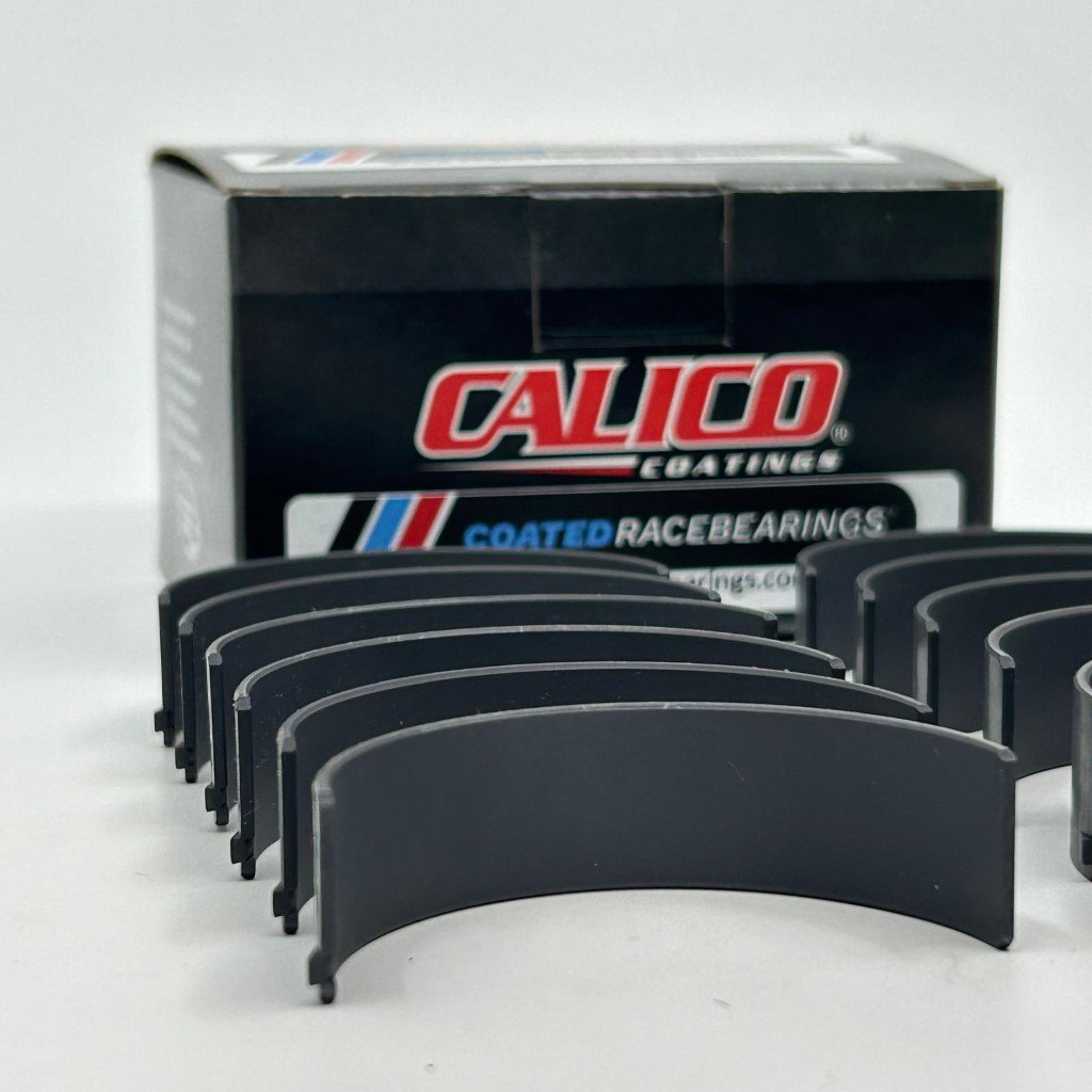CoatedPerformancebearings Calico CT-1 coated ACL race series rod bearing set 6B5530HC-C - Audi / VW VR6/R32/R36 2.8L/2.9L/3.2L/3.6L, Std. Diameter — image 1