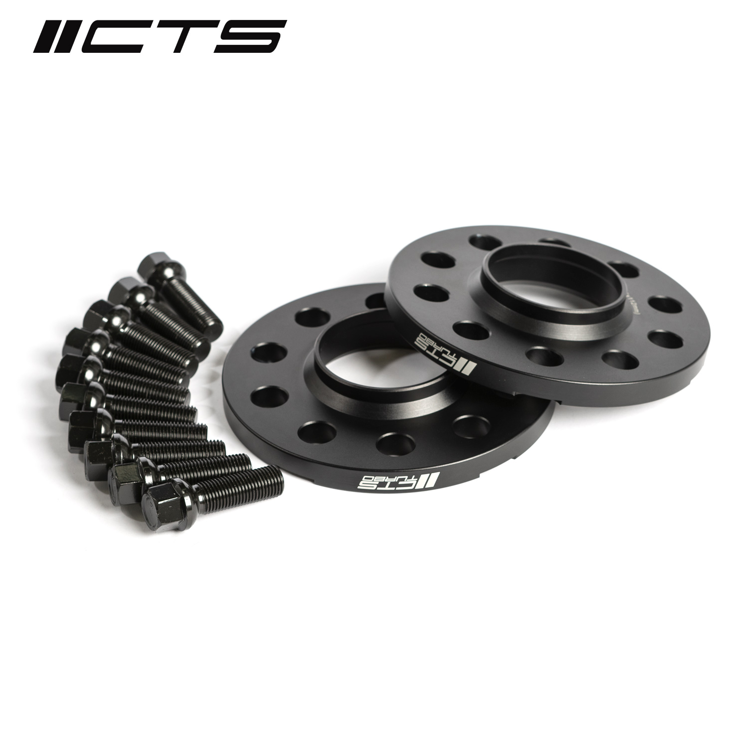 CTS Turbo Hubcentric Wheel Spacers (with Lip) +12.5mm | 5x112 CB 66.6 - AUDI — image 1