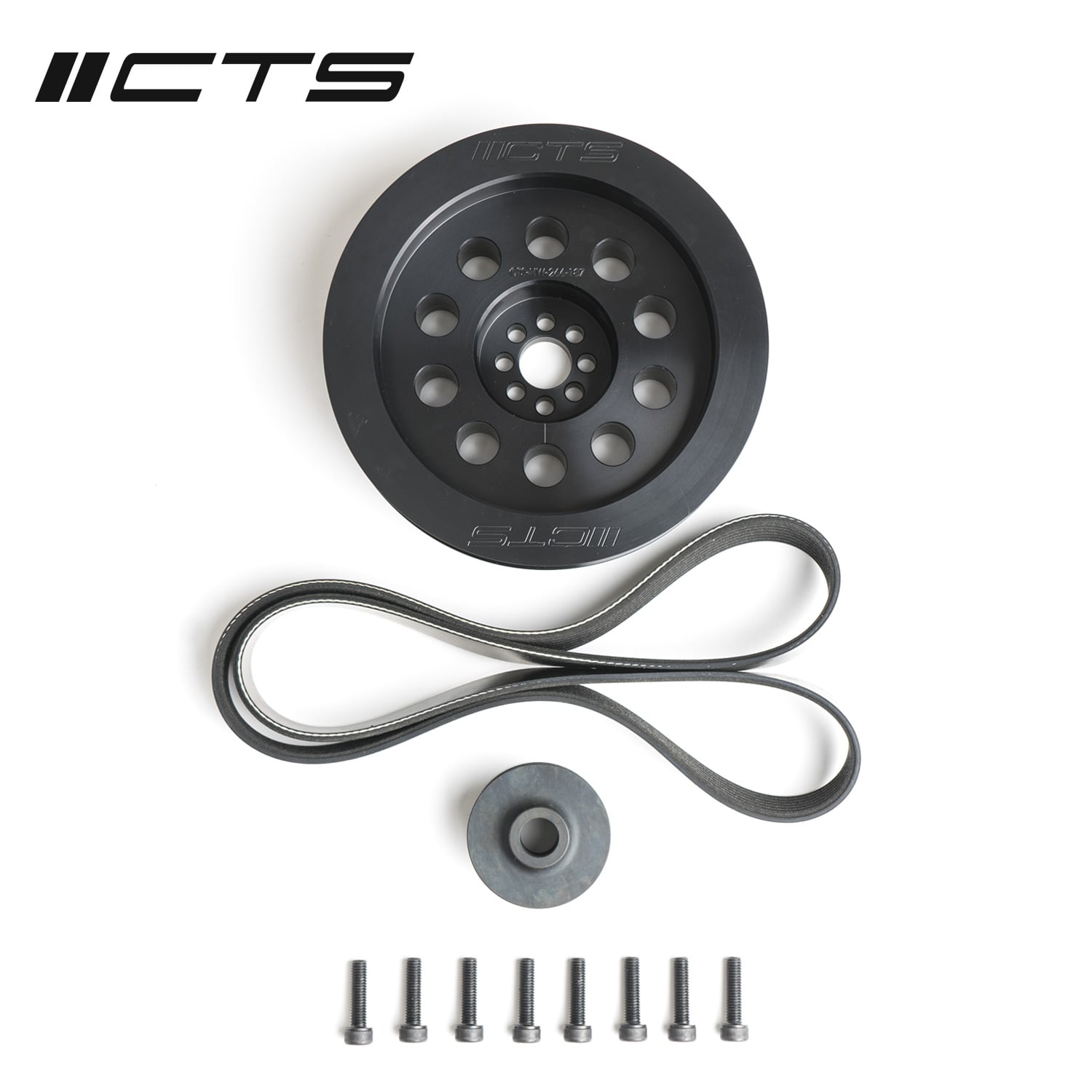 CTS Turbo 3.0T V6 Dual Pulley Upgrade Kit (Press-on, 187mm) — image 1