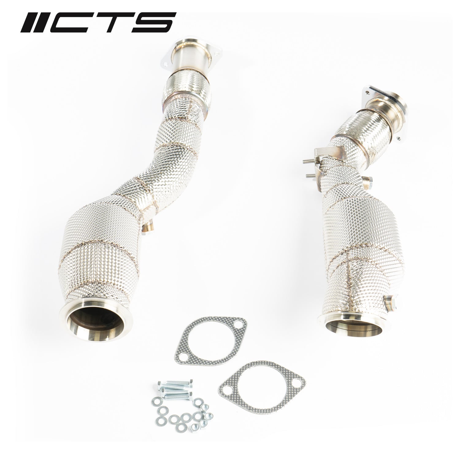 CTS Turbo BMW S58 F97/G01 X3M/X3MC & F98/G02 X4M/X4MC High-Flow CATS — image 1