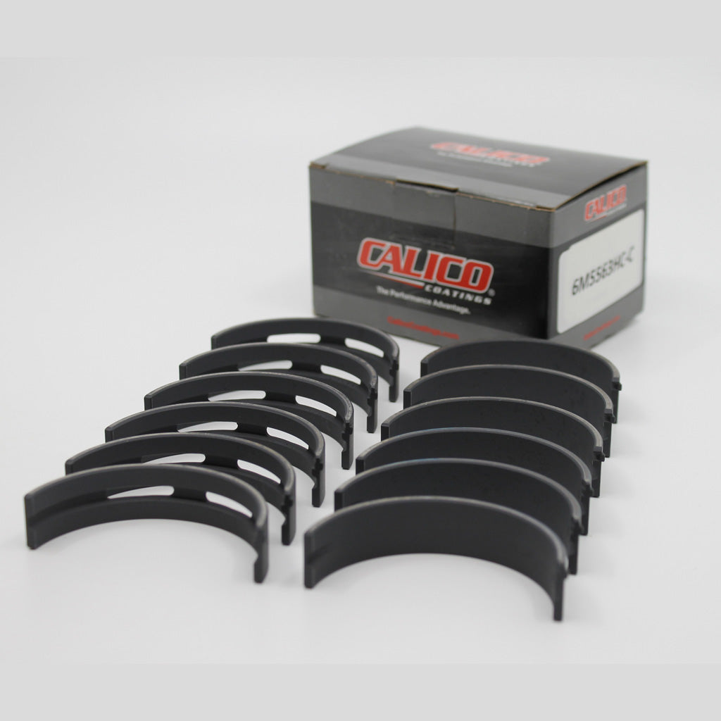 Coatedracebearings Calico CT-1 coated ACL race series main bearing set 6M5563HC-C- Audi / VW 2.5L TFSI RS3 & TTRS, CEPA & CEPB engines (Gen1), Std. Diameter — image 1