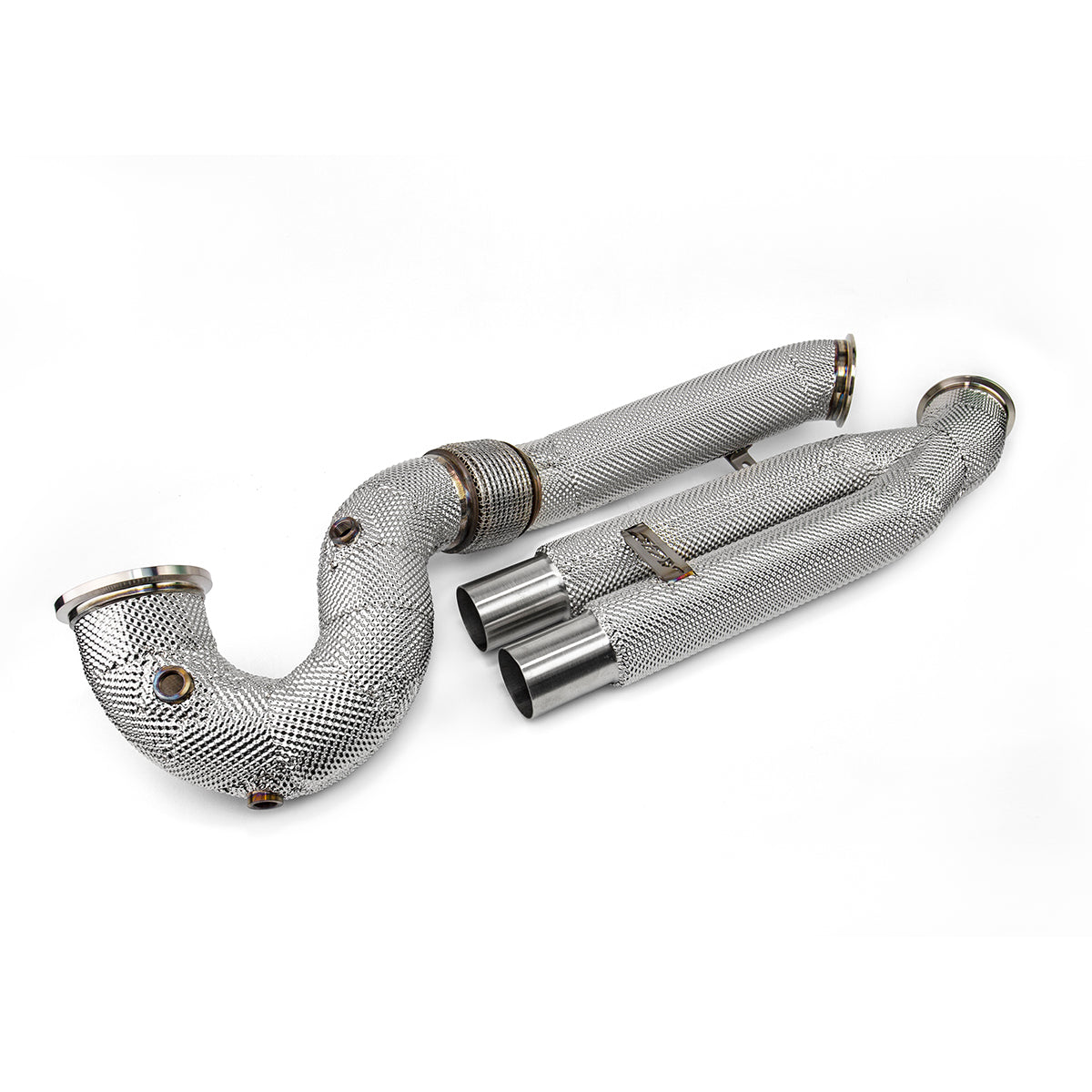 102mm Turbo Outlet Downpipe For RS3 8V 8Y/TTRS 8S/RSQ3 — image 1