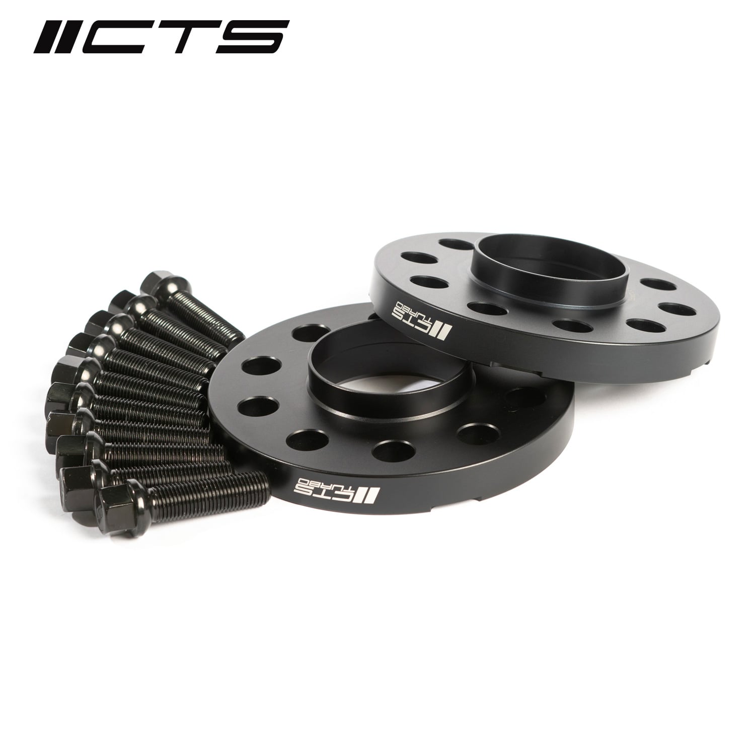 CTS Turbo Hubcentric Wheel Spacers (with Lip) +17.5mm | 5x112 CB 66.6 - AUDI — image 1