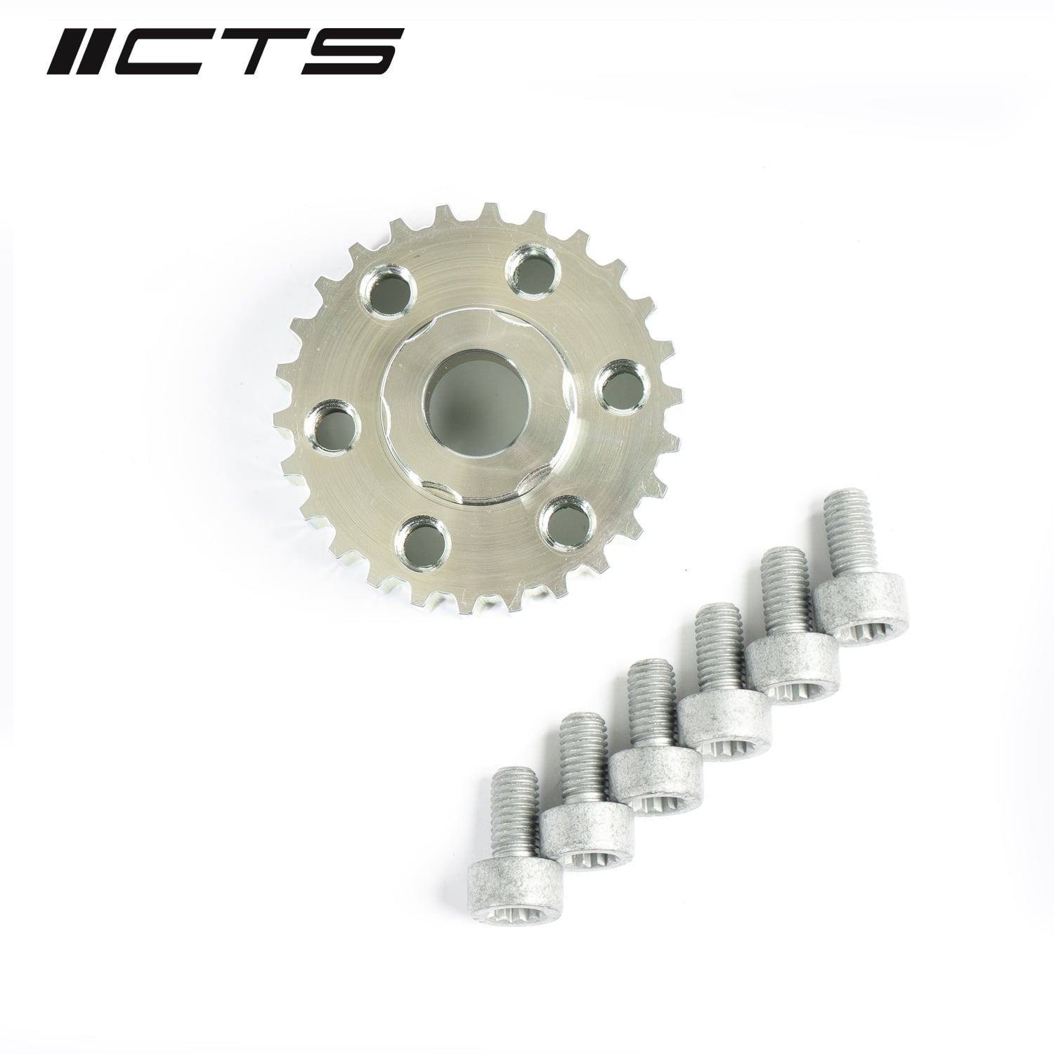 CTS Turbo Billet Press Fit Timing Belt Drive Gear For EA113 2.0T FSI Engines (6 bolt) — image 1
