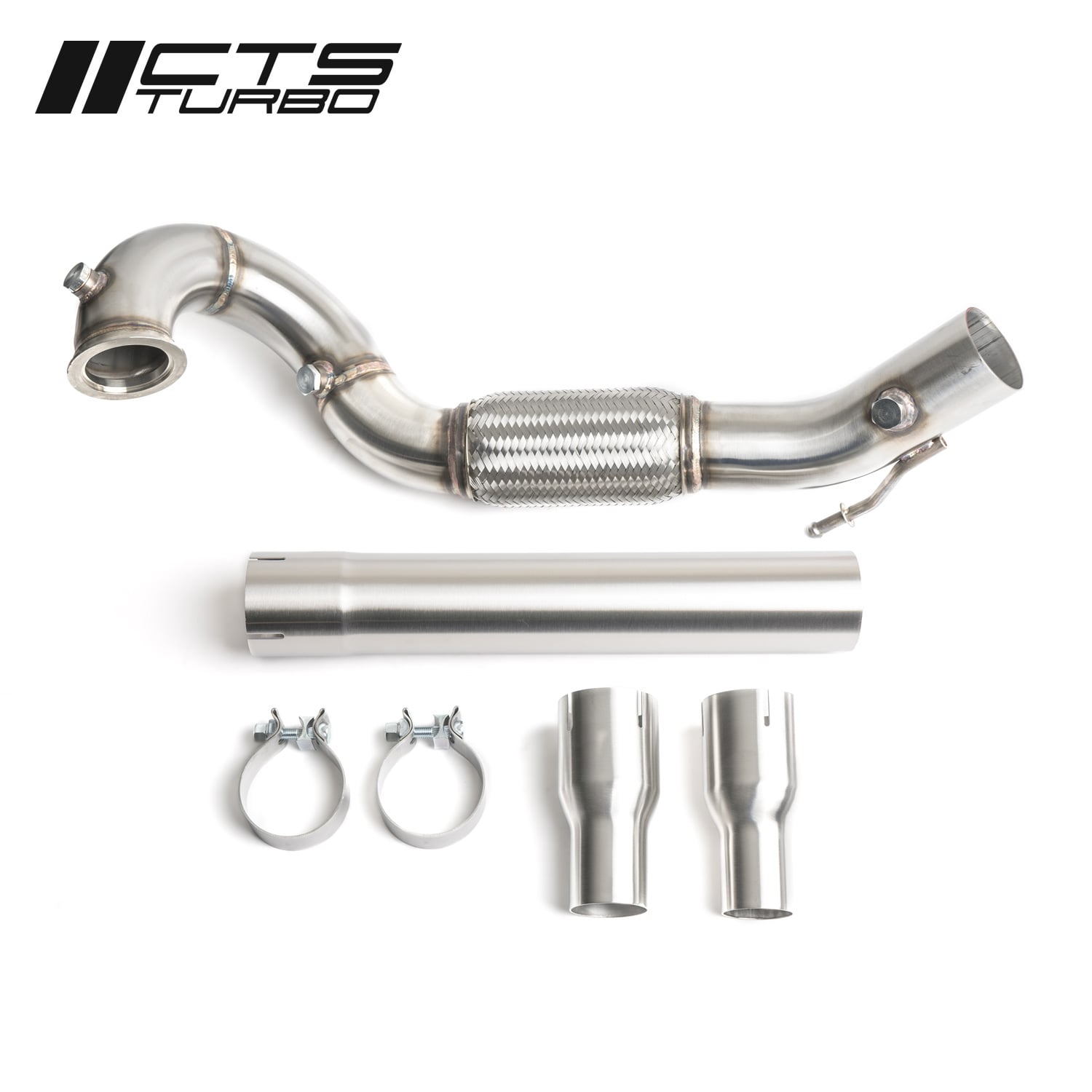 CTS Turbo MK6/MK7 Jetta1.4T/1.5T, MK7 Golf 1.4T/1.5T 3" Downpipe for EA211 engines — image 1