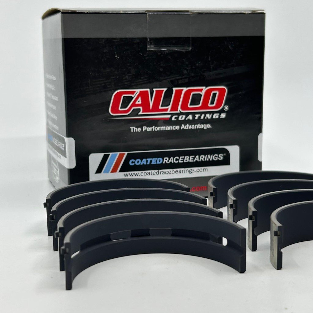 Audi S4 & RS4 2.7L main bearing set Glyco OEM Calico CT-1 coated H034/4C-C Std. Diameter — image 1
