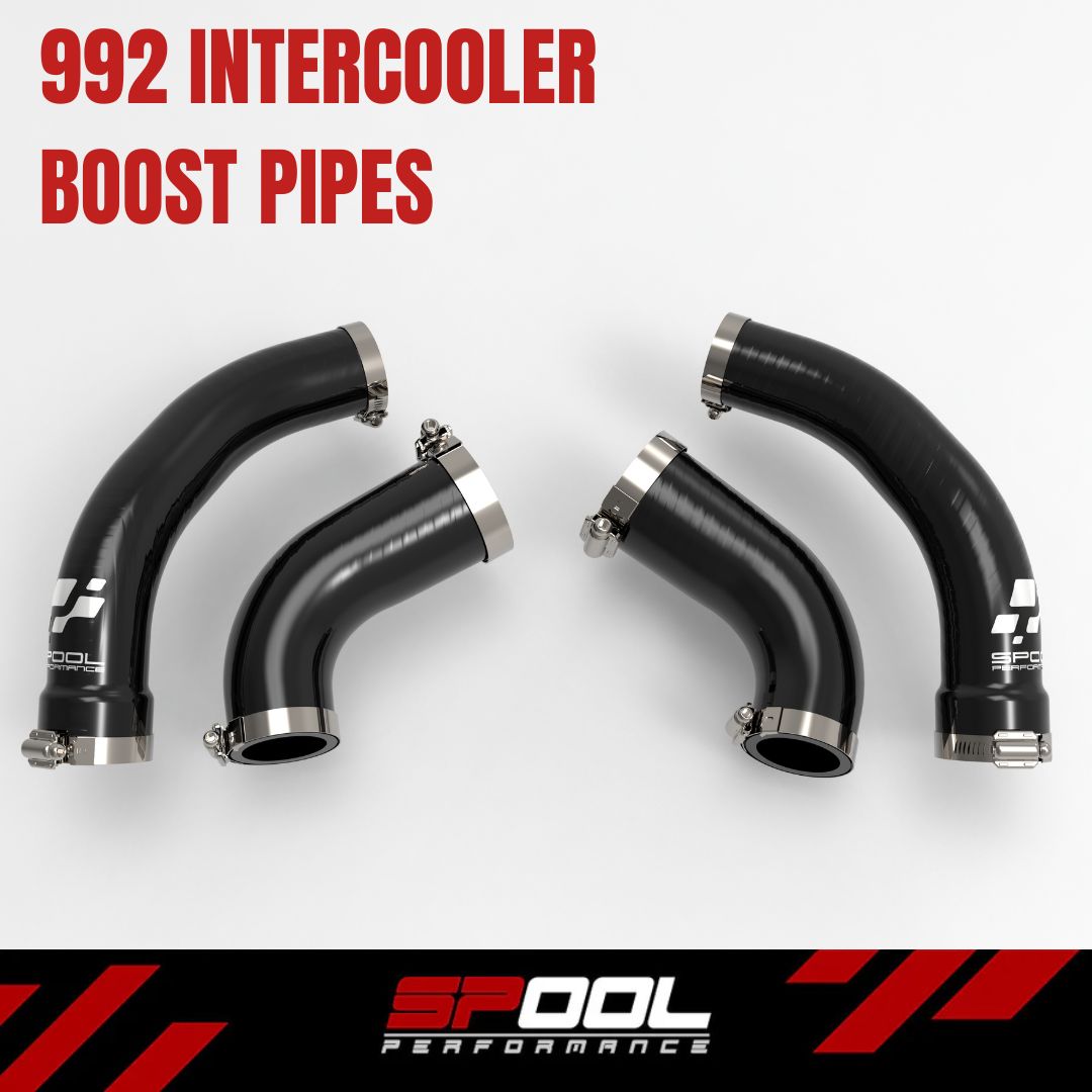 Porsche 911 Turbo 992 Intercooler Boost Pipes — image 1