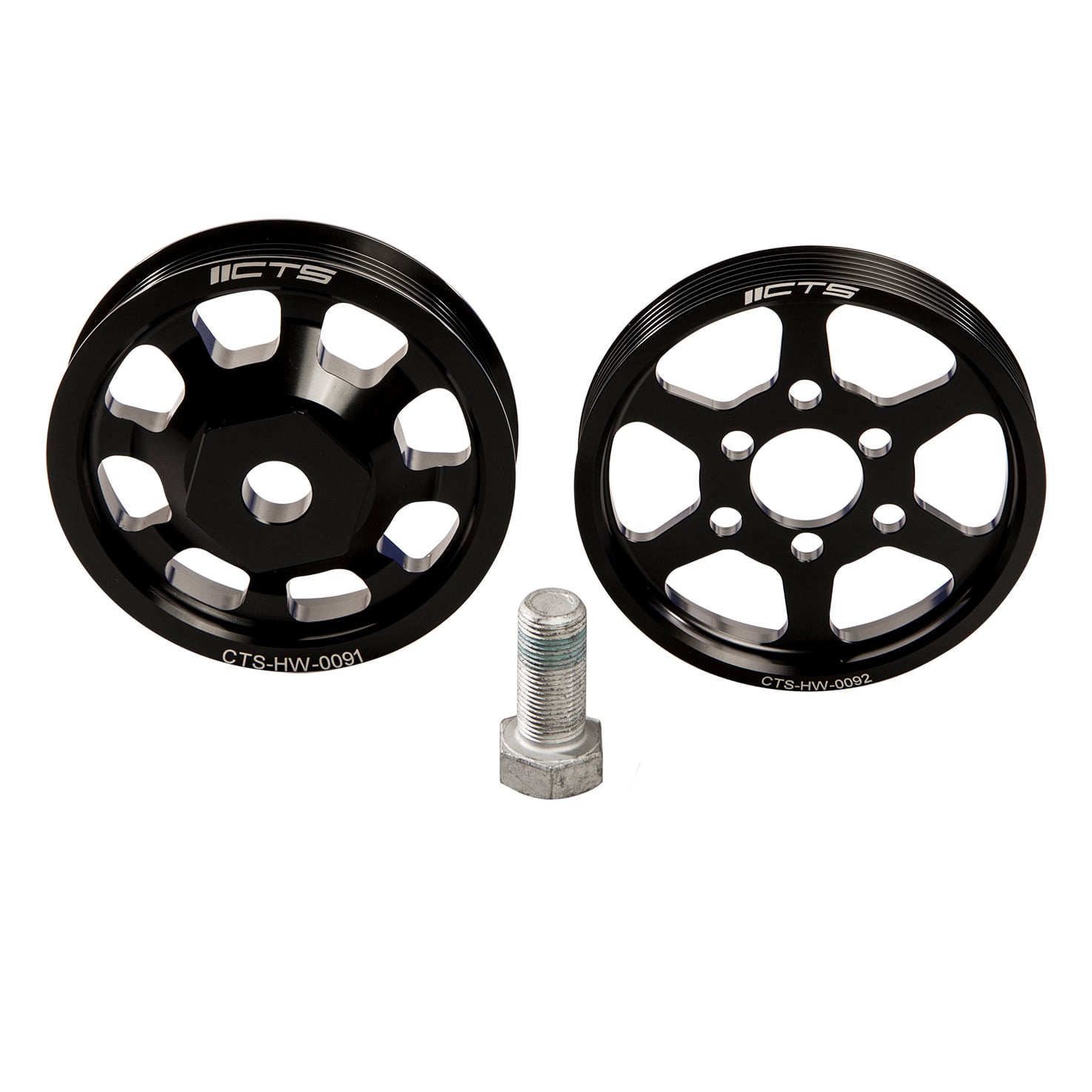 CTS MK4 R32 Crank & Power Steering Pulley Kit — image 1