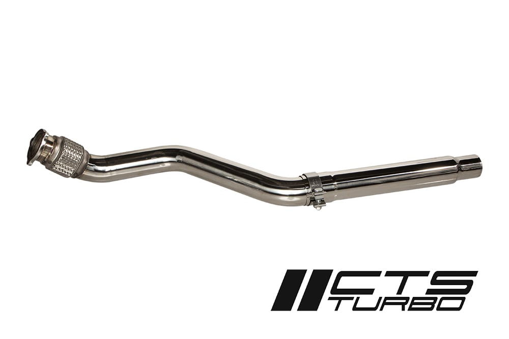 CTS Turbo B8/B8.5 Audi A4/A5/AllRoad/Q5 2.0T Non-resonated Downpipe — image 1