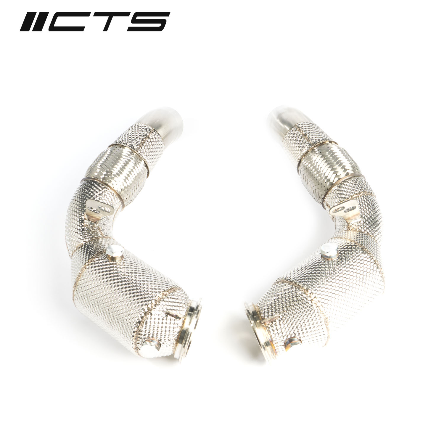 CTS Turbo BMW S63 F10 M5/M5C & F06/F12/F13 M6/M6C High-Flow CATS — image 1