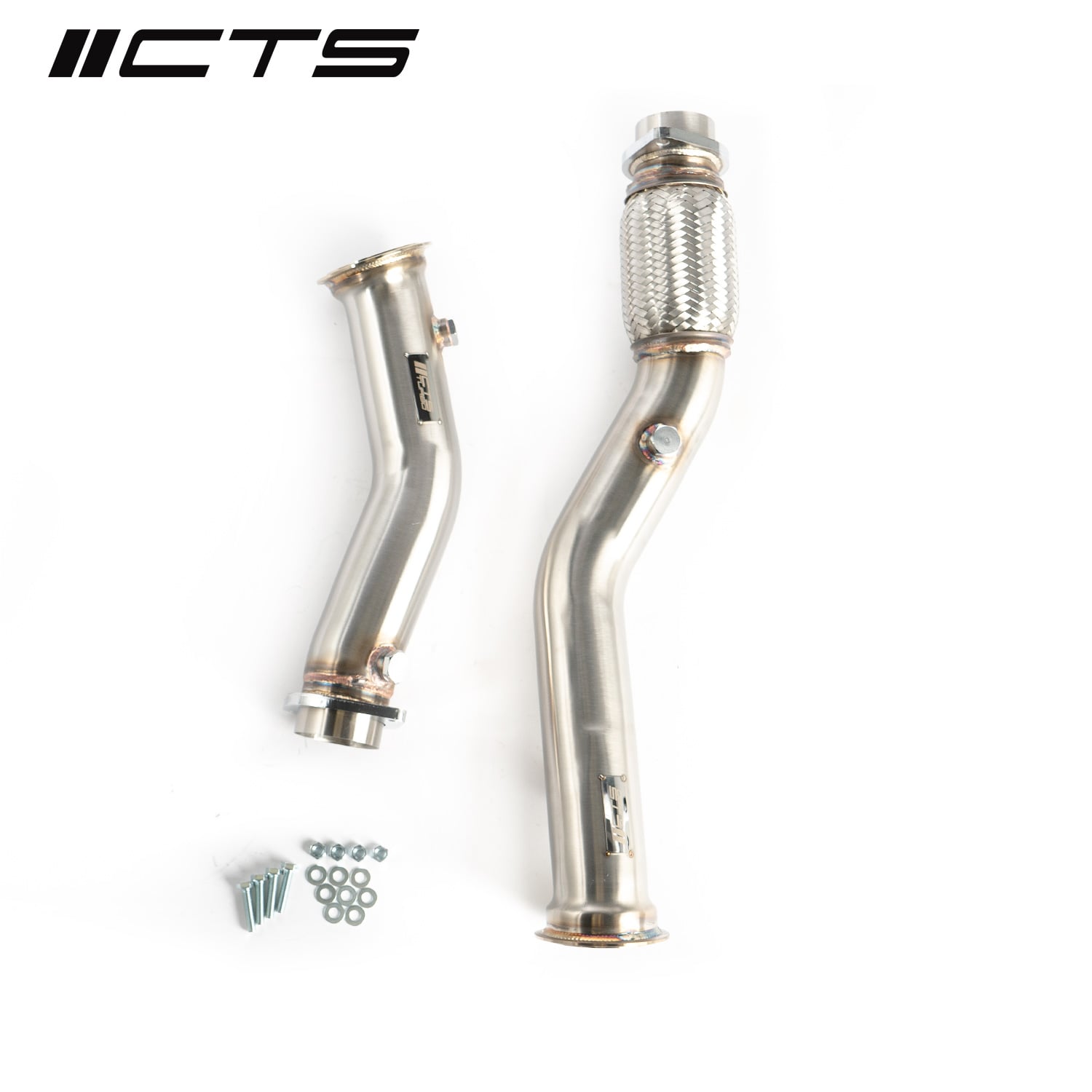 CTS Turbo BMW S58 G80/G82/G87 M2/M3/M3C/M4/M4C Downpipes — image 1