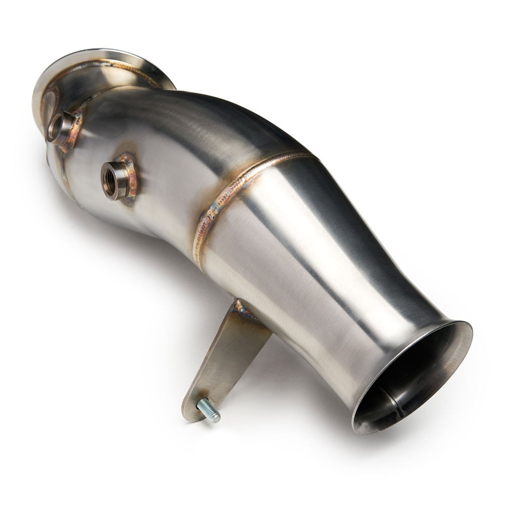 CTS Turbo Race 4" Downpipe BMW N55 (Electric Wastegate) X4 M40i — image 1