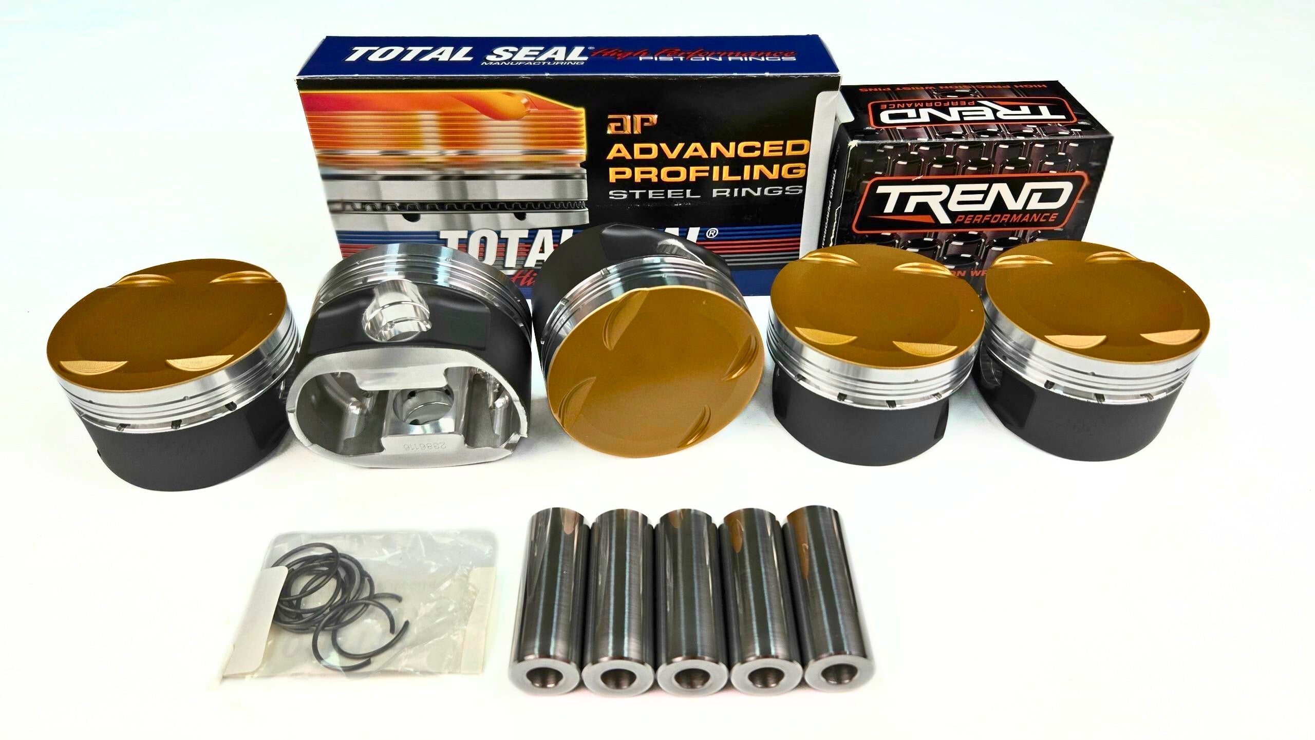 JDY Spec Diamond Forged Pistons Audi 2.5 TFSI RS3 / TTRS 10.0:1 82.50mm (H13 22mm Pin) — image 1