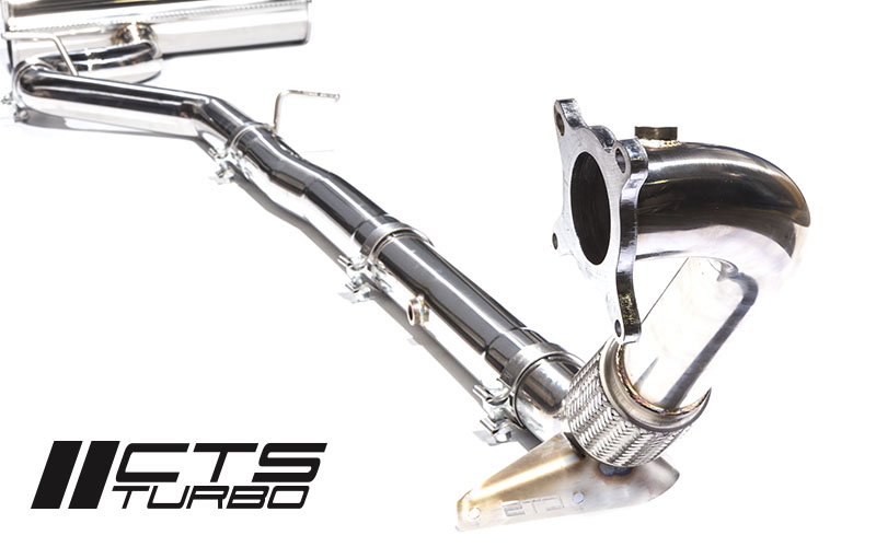 CTS Turbo VW MK6 Golf R 3" Turbo Back Exhaust — image 1