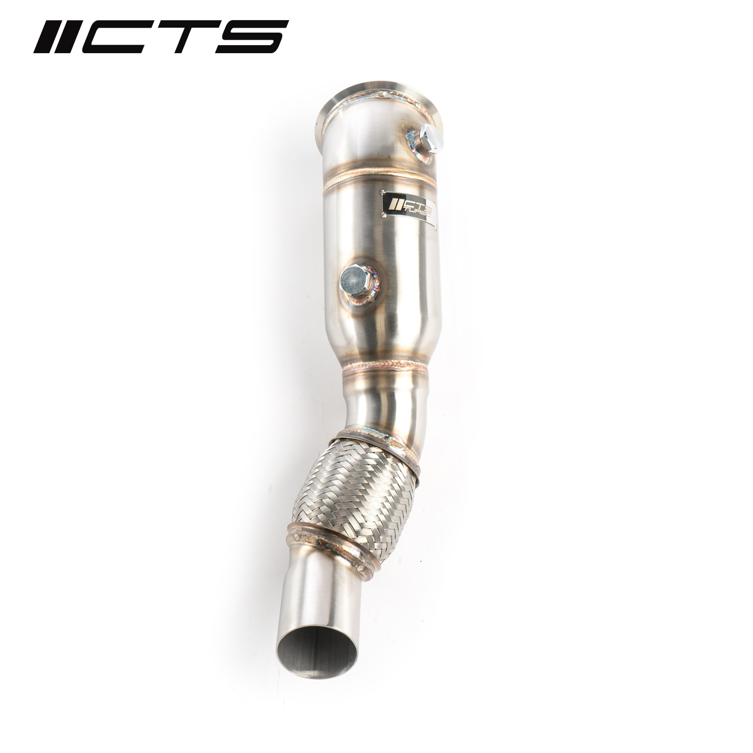 CTS Turbo 4" High-Flow CAT for BMW N20 4-cylinder (2012-2017) F20-F21-F22-F30-F32-F36 — image 1