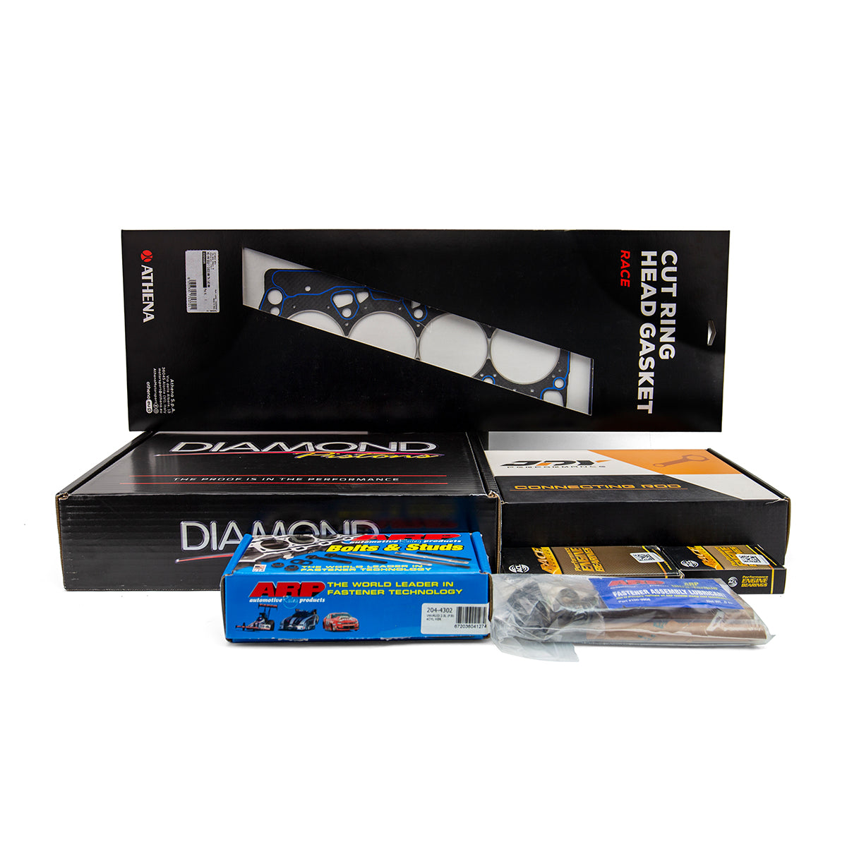 JDY 2.0T/FSI Engine Ultimate Block Internal Kit-Diamond Pistons JDY iBeam Conrod — image 1