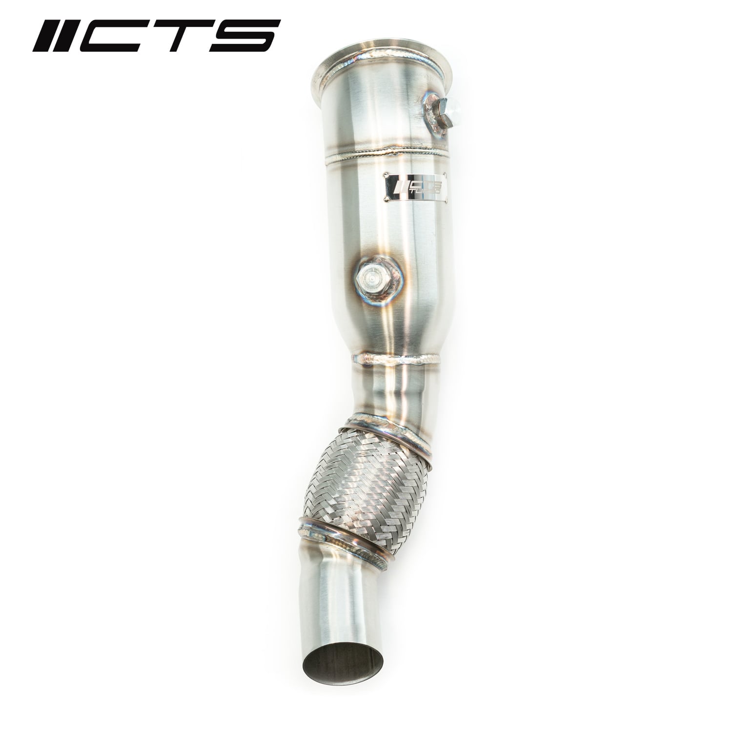 CTS Turbo 4" Race Downpipe for BMW N20 4-cylinder (2012-2017) F20-F21-F22-F30-F32-F36 — image 1
