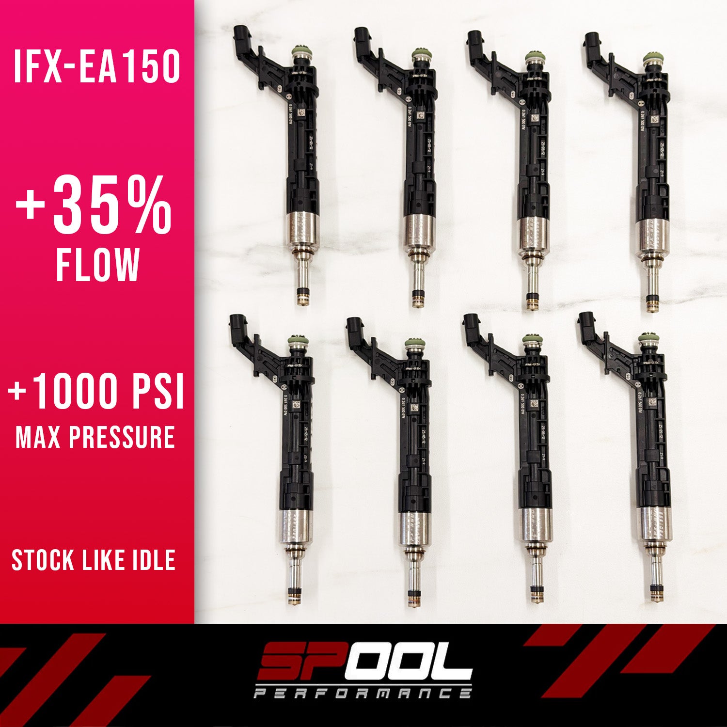 Spool Performance IFX-EA150 Upgraded DI Injectors for EA825 — image 1