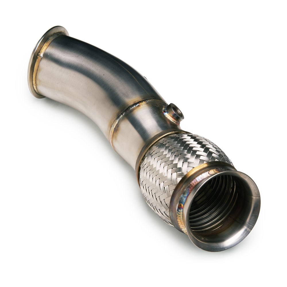 CTS Turbo Race 3.5" Downpipe BMW N55 (Pneumatic Wastegate) — image 1