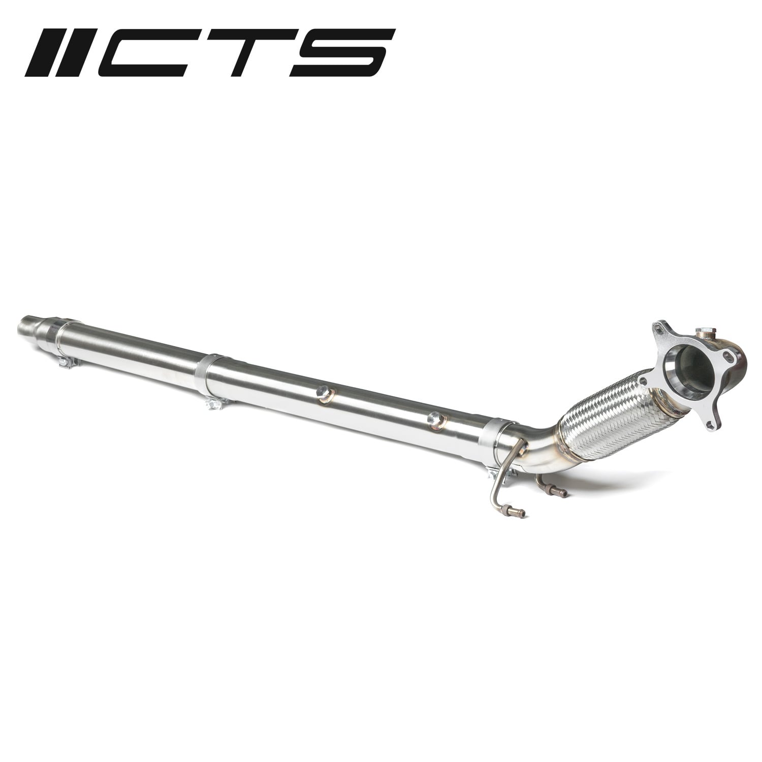 CTS Turbo Audi/VW 2.0T FWD Exhaust RACE Downpipe (MK5, MK6, 8P A3, 8J TT) — image 1