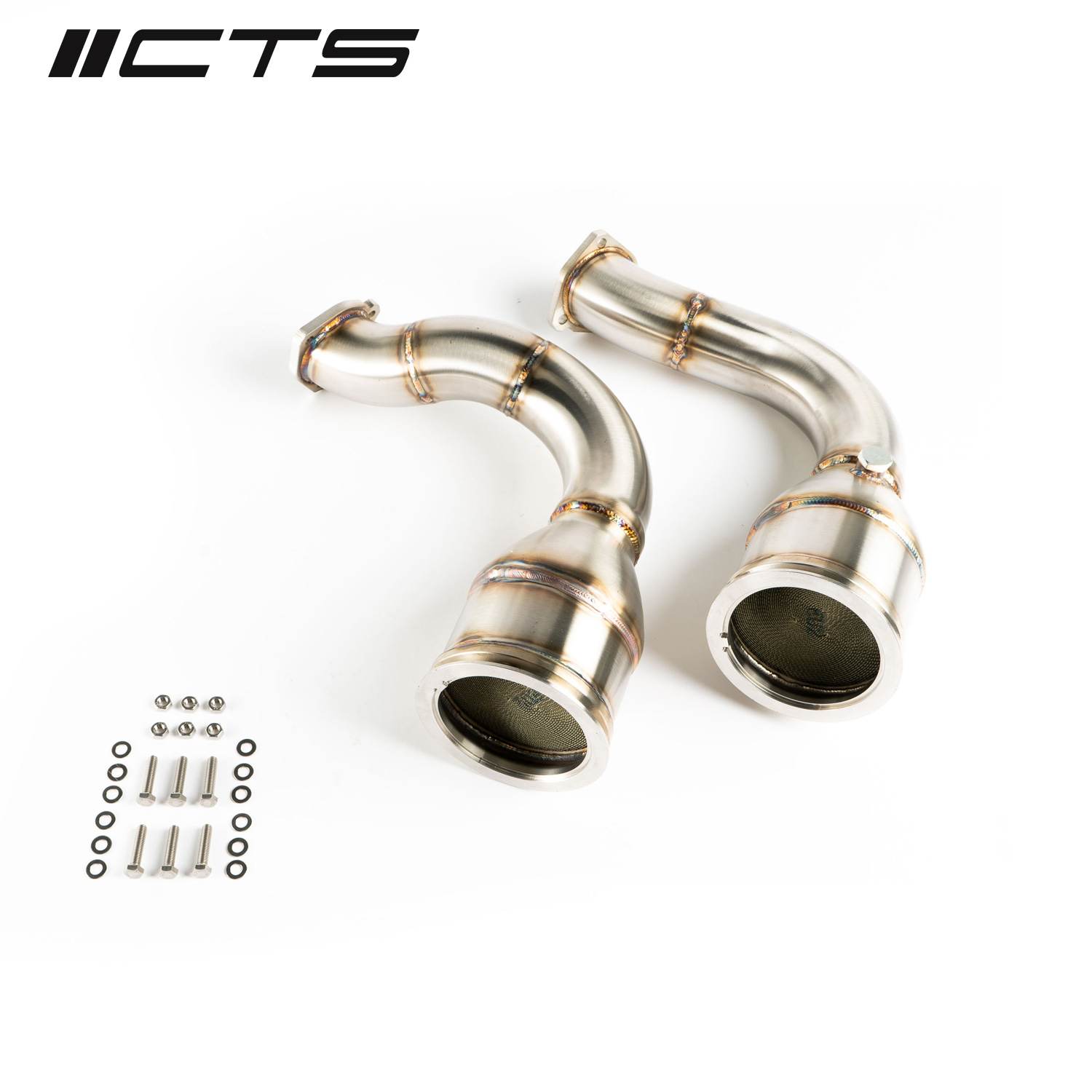 CTS TURBO Audi SQ7/SQ8/RSQ8/URUS/CAYENNE TURBO 4.0T V8 HIGH-FLOW CATS — image 1