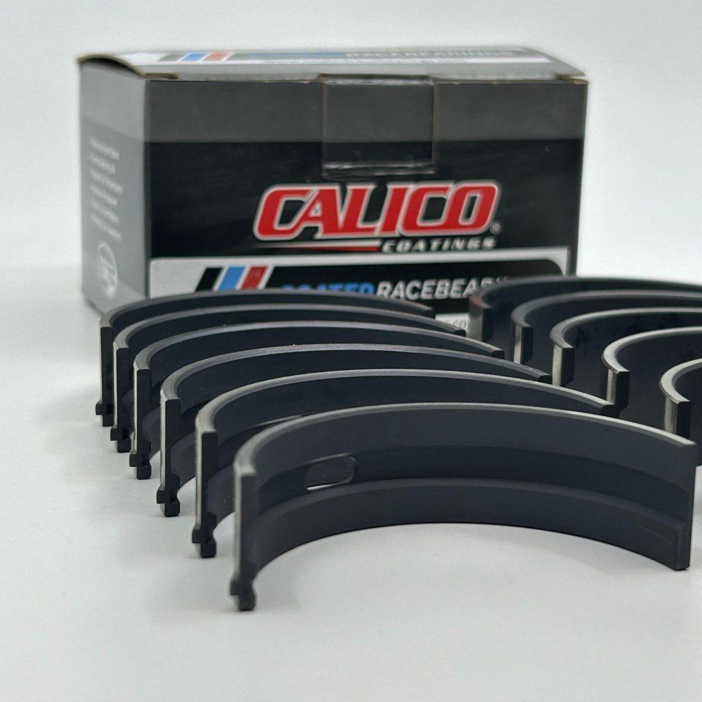 Audi / VW 5Cyl 2.1L/2.2L/2.3L 10v & 20v 7A/3B/ABY/AAN main bearing set ACL OEM aluglide Calico CT-1 coated 6M1604AC-C Std. Diameter — image 1