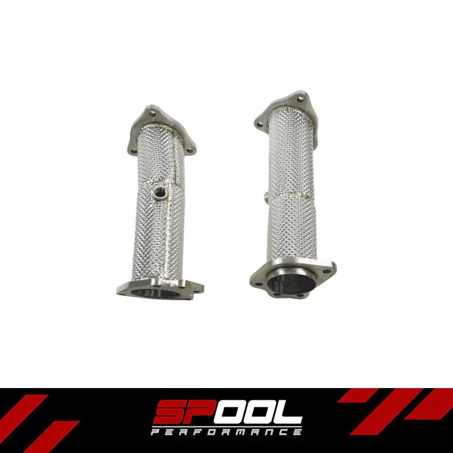 SPOOL Corvette C8 Race Hi-Flow Test Pipes — image 1