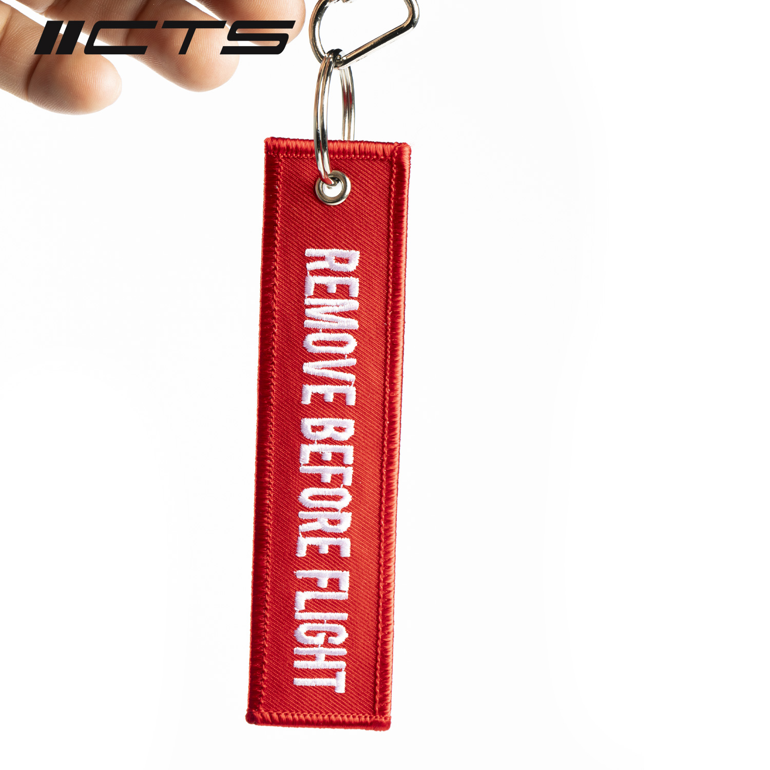 CTS Turbo Flight Tag - "Remove Before Flight" - Red — image 1