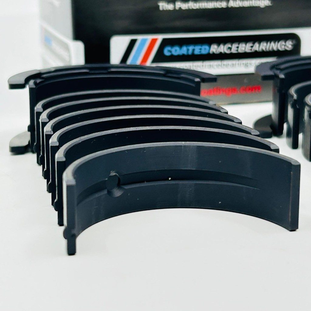 Coatedracebearings Calico CT-1 coated ACL race series main bearing set 7M1558HC-C - BMW S58B30, Std. Diameter — image 1