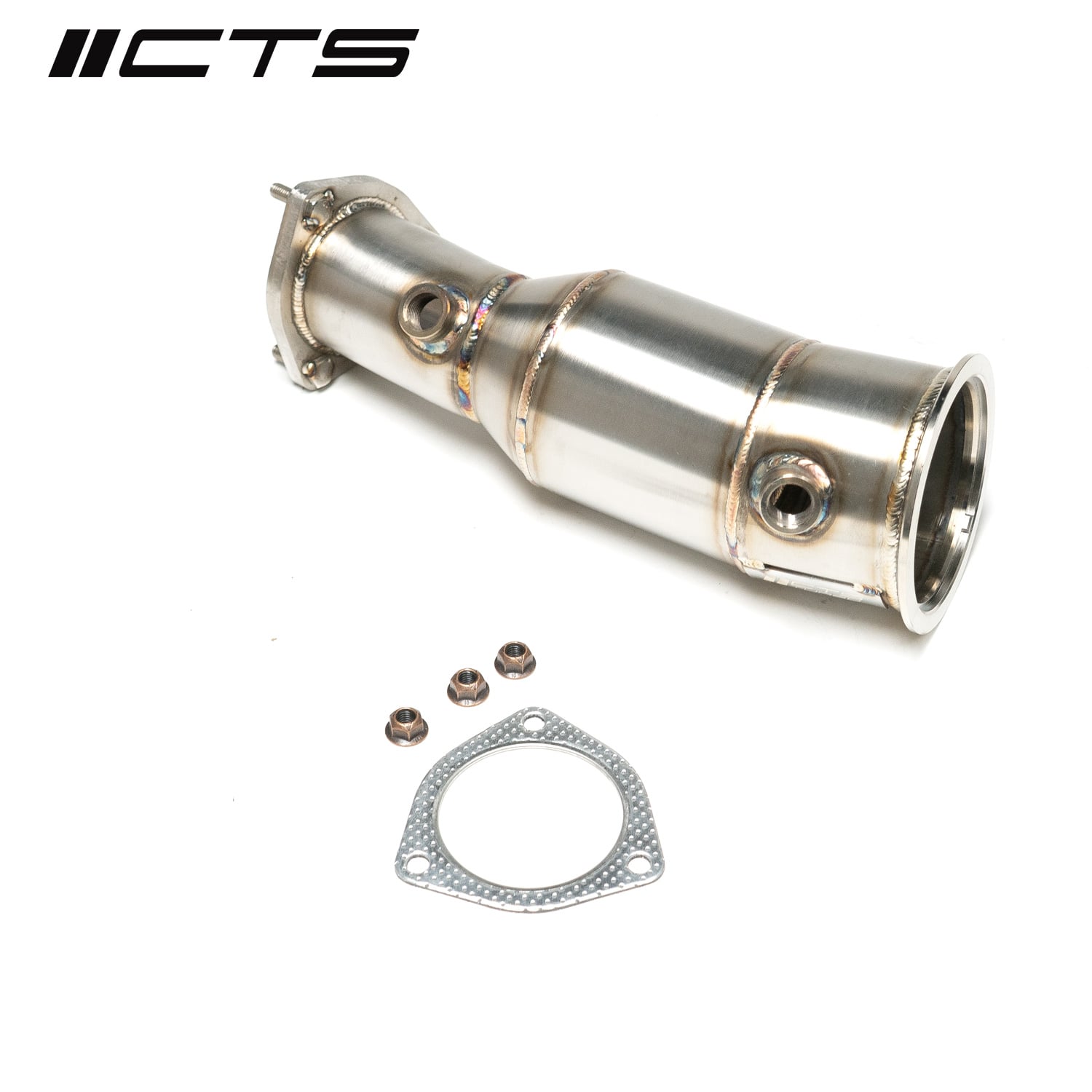 CTS TURBO B9.5 AUDI A4/A5/Q5 40TFSI/45TFSI HIGH FLOW CAT (2021-2025) — image 1