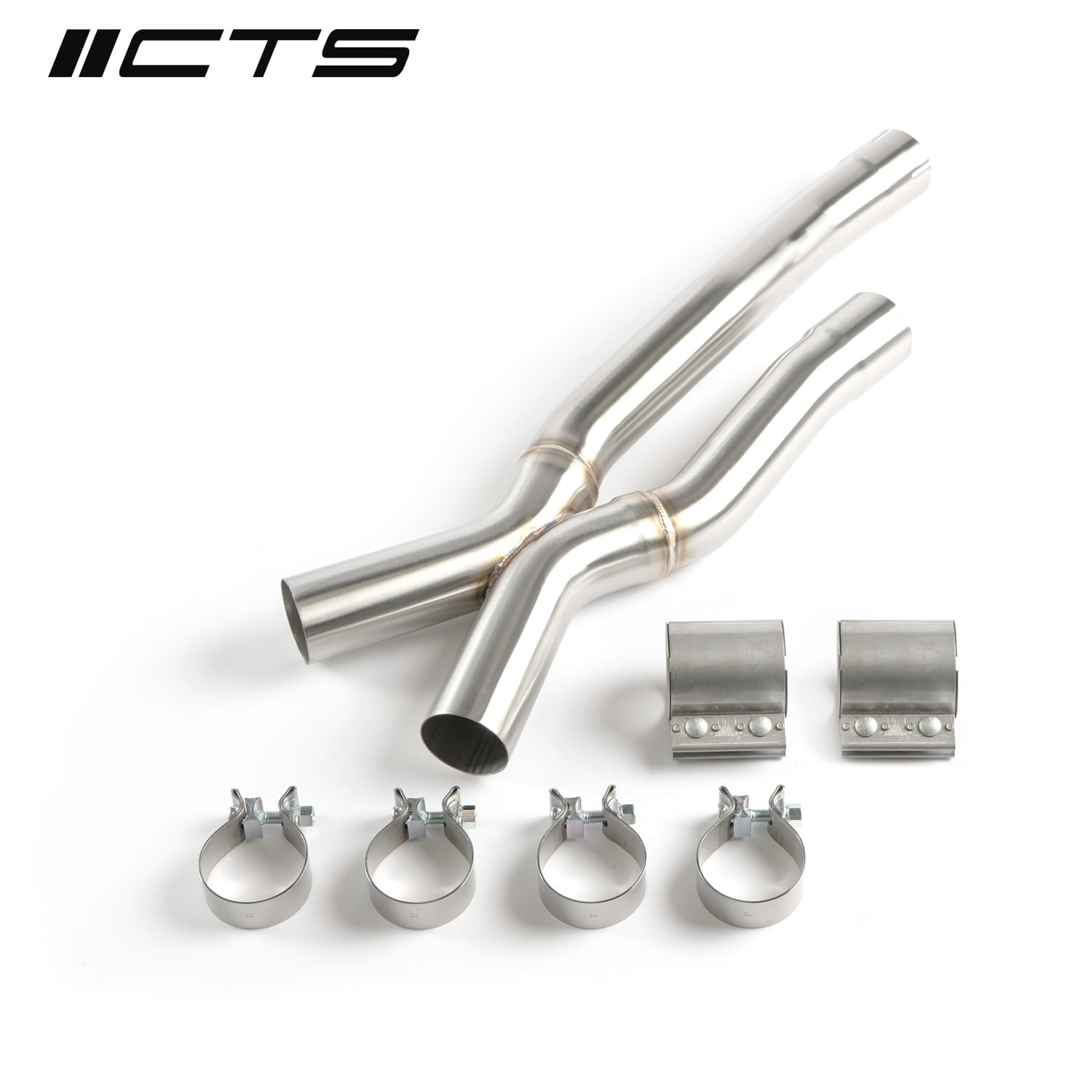 CTS Turbo BMW S58 F97/F98 X3M/X4M Resonator Delete Kit — image 1