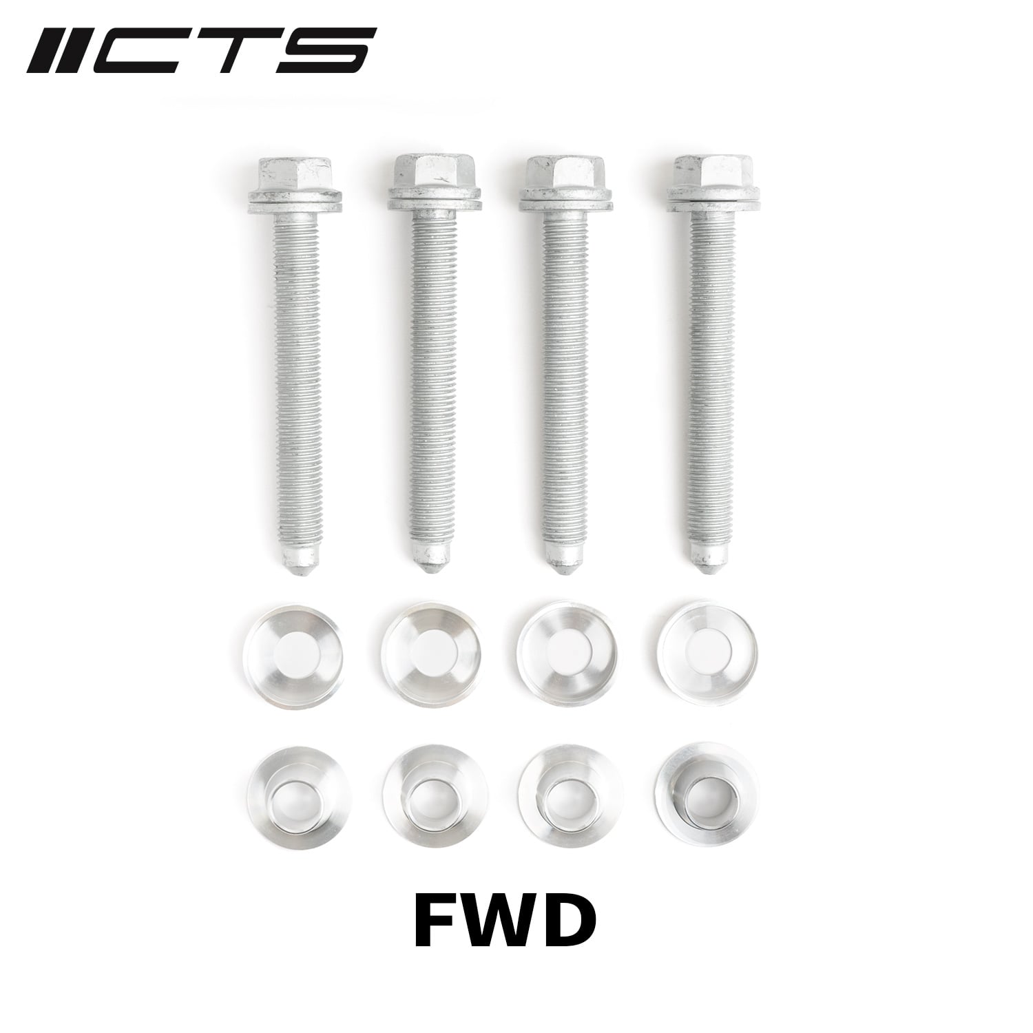CTS TURBO Rear Subframe Bushing Insert Kit: MK5/MK6/MK7/8P/8V/MK2/MK3 Audi — image 1