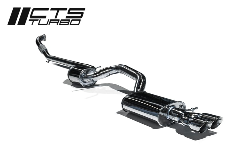 CTS Turbo VW MK6 Jetta Gen3 1.8T/2.0T 3" Turbo-back Exhaust High-Flow Cat — image 1