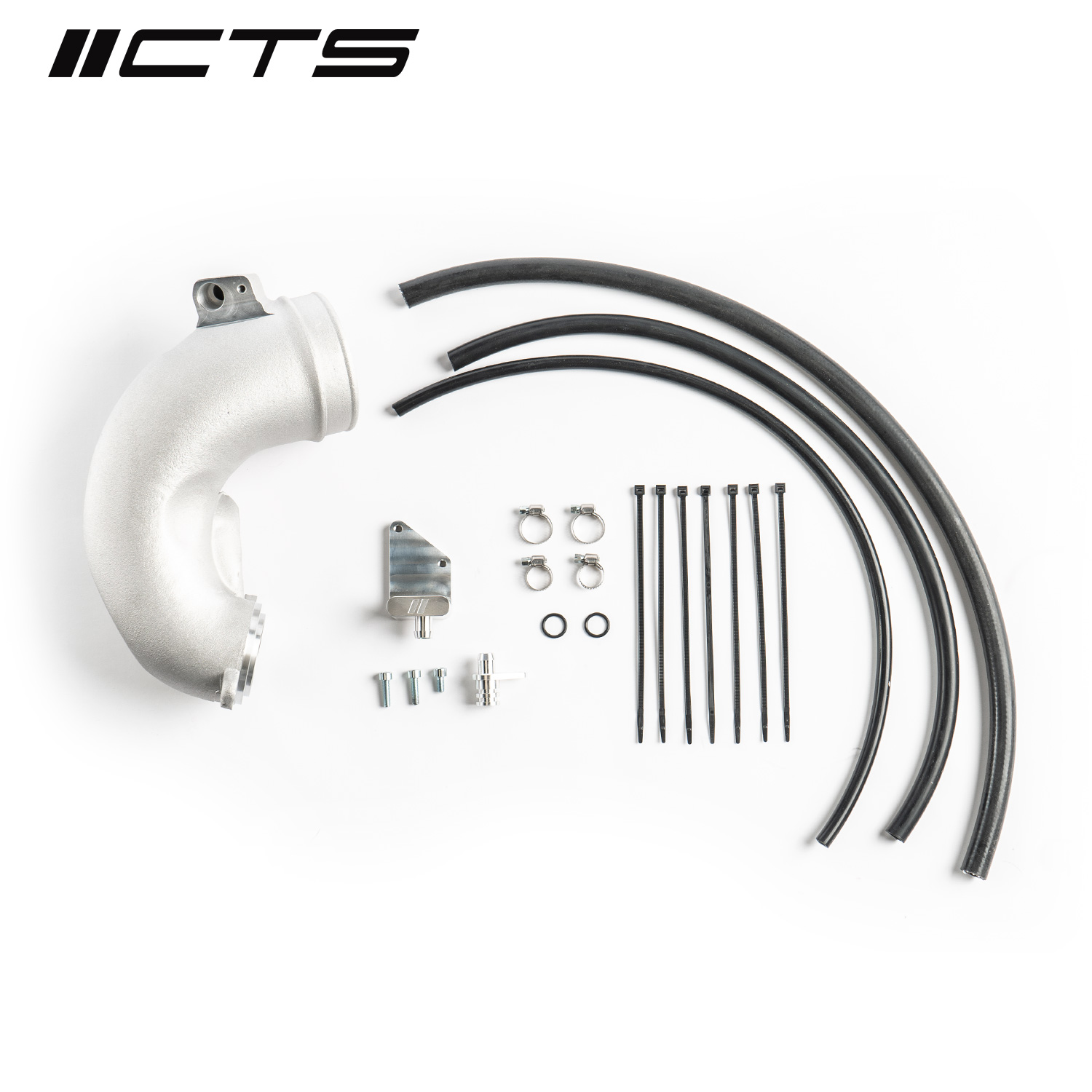 CTS Turbo 4" Turbo Inlet Pipe for 8Y Audi RS3 2022-2024 — image 1