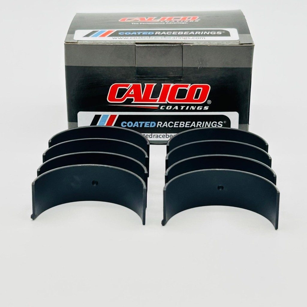 Audi / VW 1.8L 8v/16v/18T/20v TFSI EA113 Gen1 (with notch) rod bearing set ACL race Calico CT-1 coated 4B1606HC-C Std. Diameter — image 1