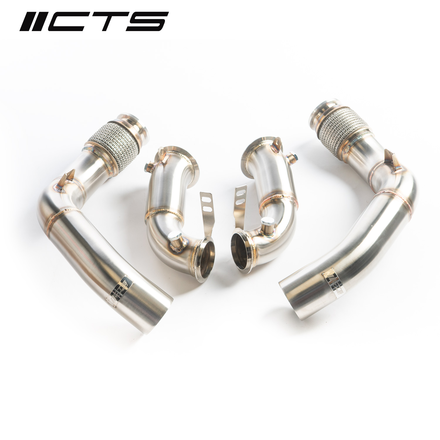 CTS Turbo BMW F90 M5/M5C & BMW G15/G16 M8/M8C RACE DOWNPIPE SET — image 1