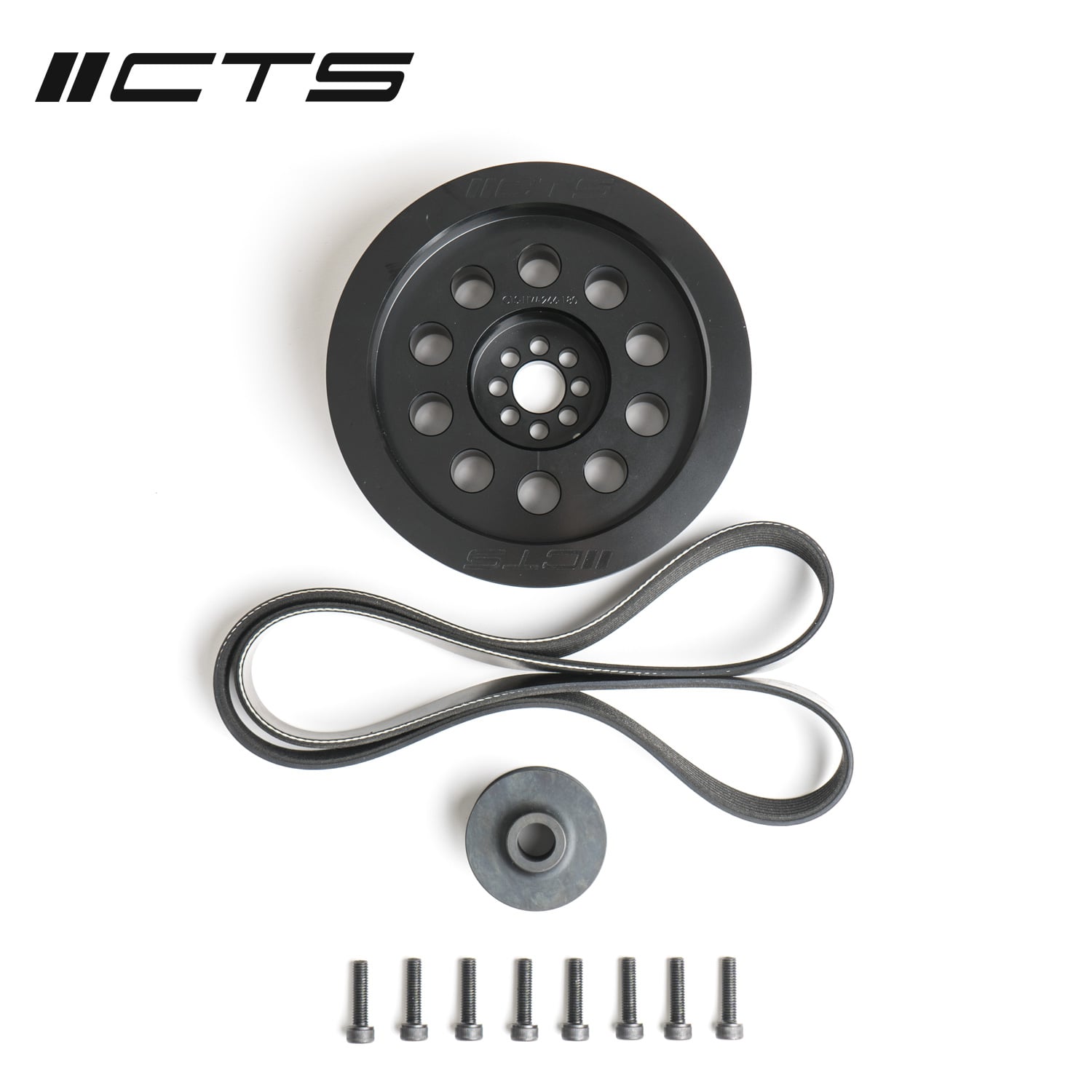 CTS Turbo 3.0T V6 Dual Pulley Upgrade Kit (Press-on, 180mm) — image 1
