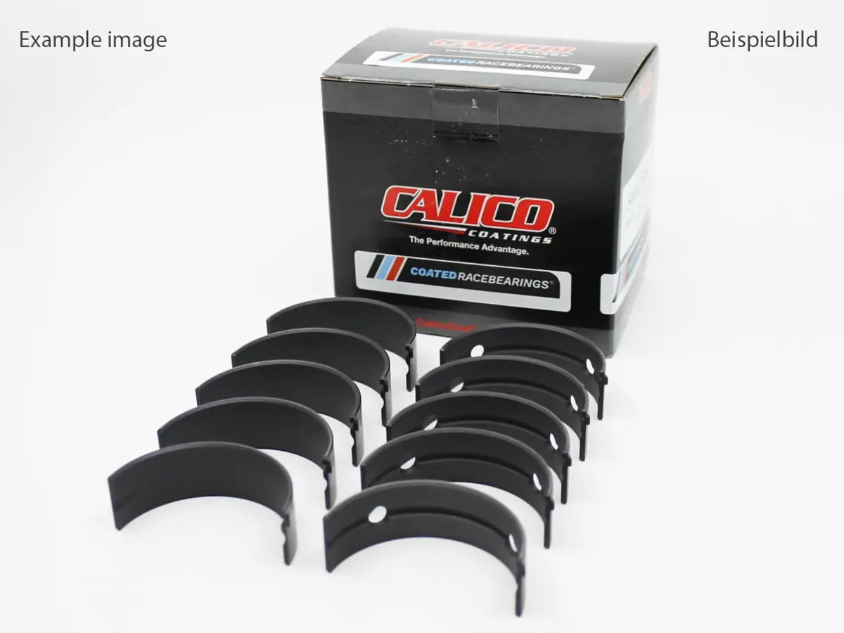 Coatedracebearings Calico CT-1 coated ACL race series main bearing set 7M5532HXC-C - Audi / VW VR6/R32/R36 2.8L/2.9L/3.2L/3.6L, Std. Diameter — image 1