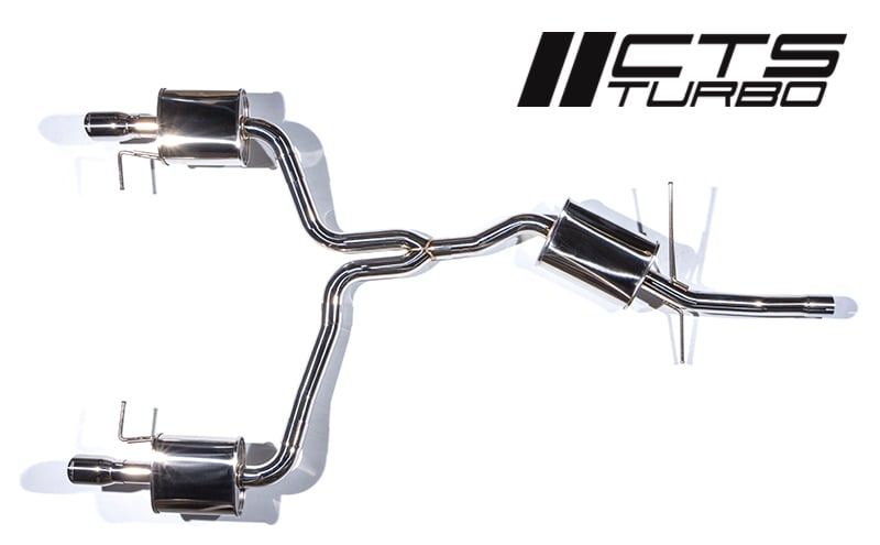 CTS TURBO B8 A4 2.0T DUAL EXHAUST (SEDAN/AVANT) — image 1