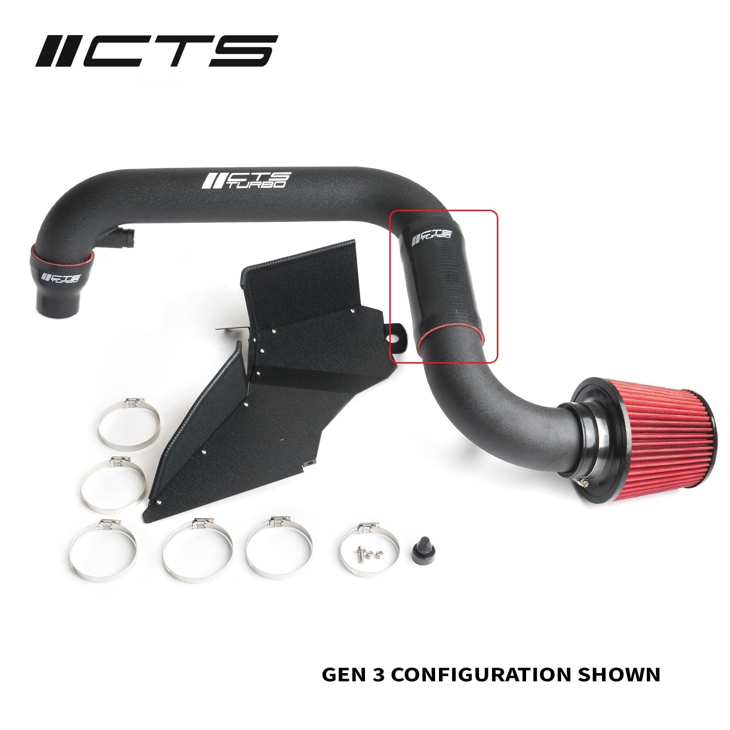 Replacement 3" long coupler for CTS-IT-220R — image 1