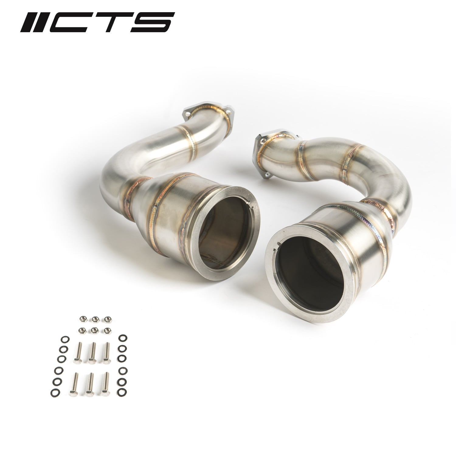 CTS TURBO Audi SQ7/SQ8/RSQ8/URUS/CAYENNE TURBO 4.0T V8 Race Downpipes — image 1