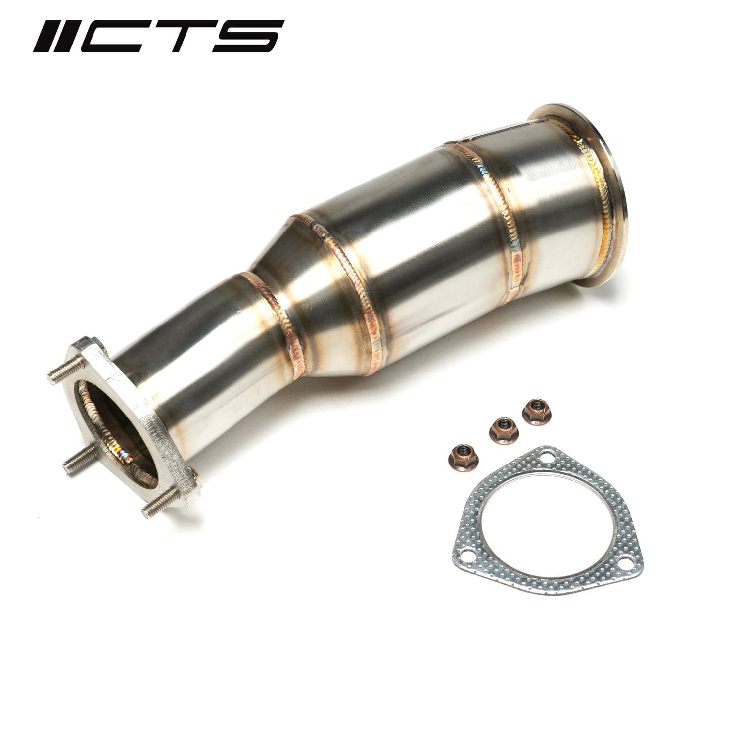 CTS TURBO B9.5 AUDI A4/A5/Q5 40TFSI/45TFSI TEST PIPE (2021-2025) — image 1