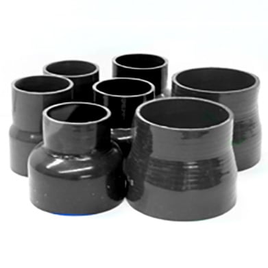 3" - 4" ID Silicon Transition Coupler (4 ply) — image 1